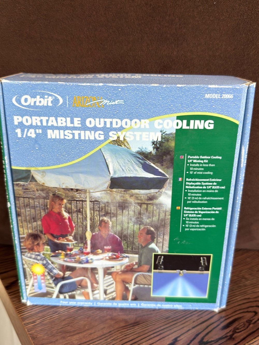 Outdoor Patio Misting System - Bronze Finish - Picture 2 of 7